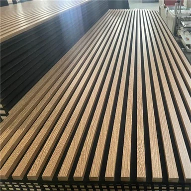 음향 나무 칸막이 벽 패널