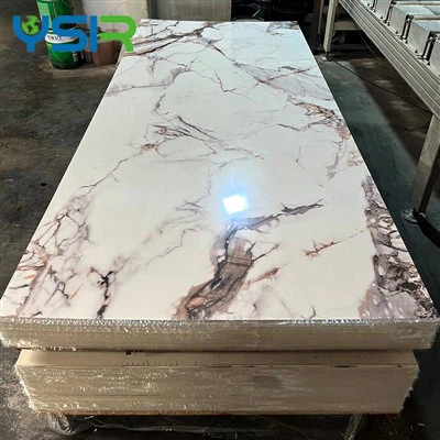 UV 코팅 3mm PVC 대리석 시트